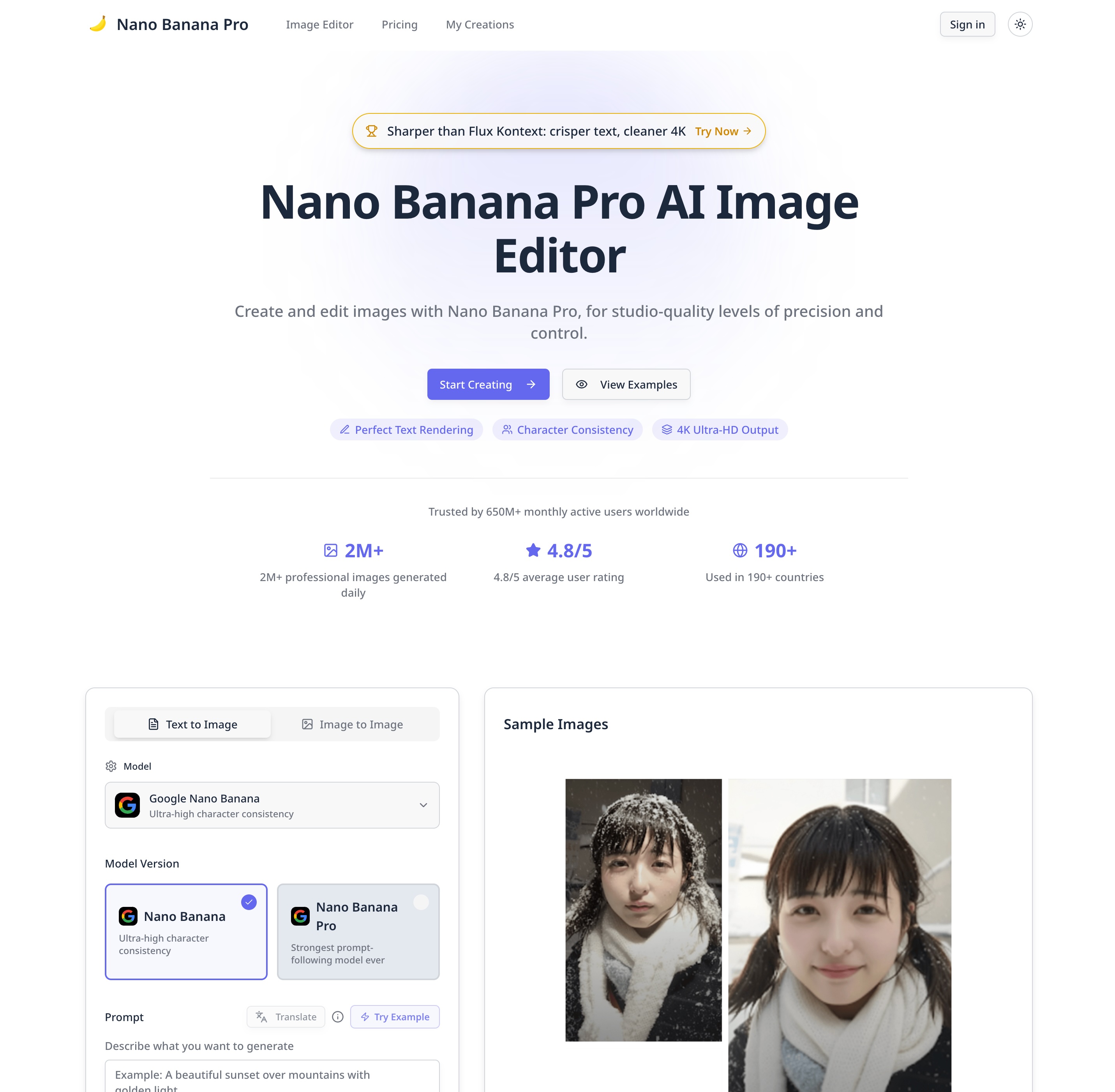  Nano Banana Pro - AI Image Editor 