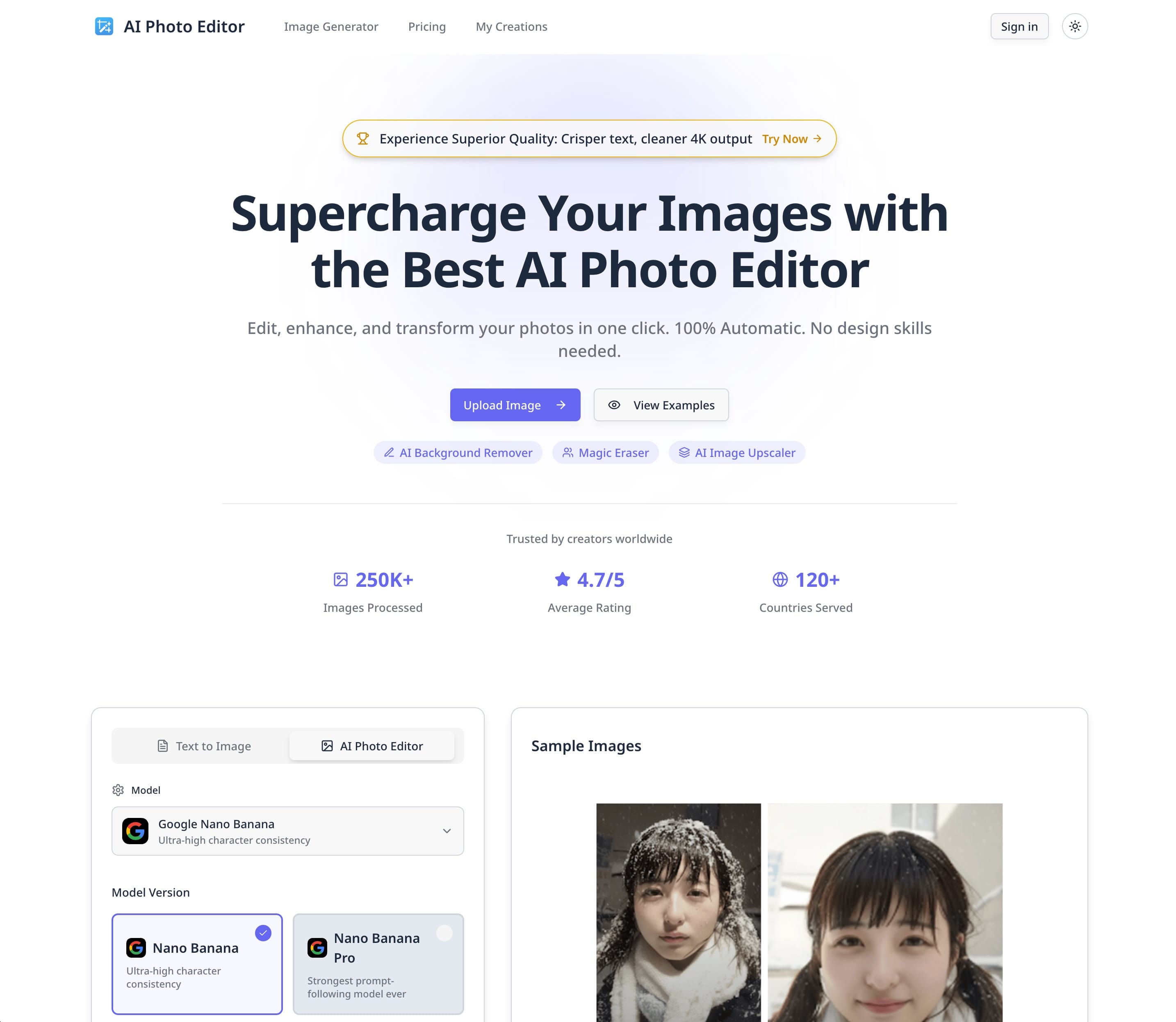 AI Photo Editor - Online AI Image Editor & Enhancer