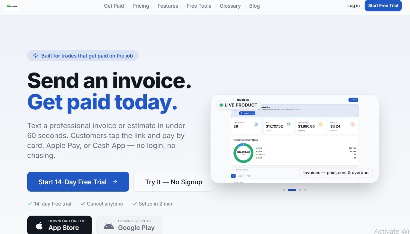 Glo Invoice
