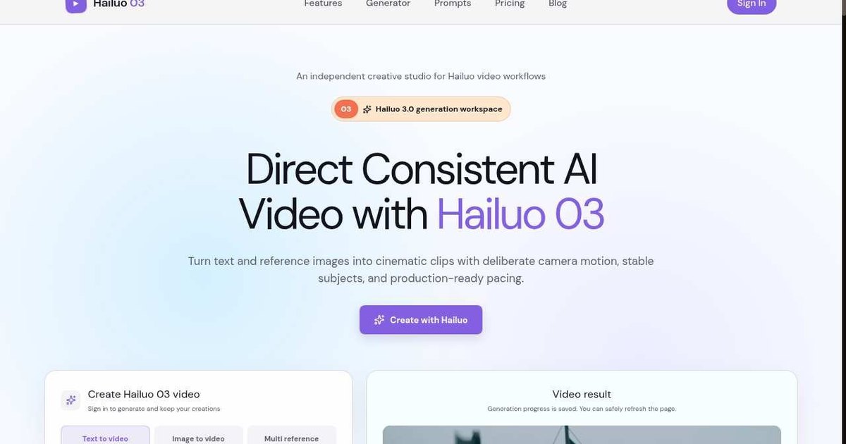 Hailuo 03