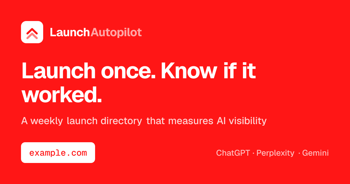 LaunchAutopilot