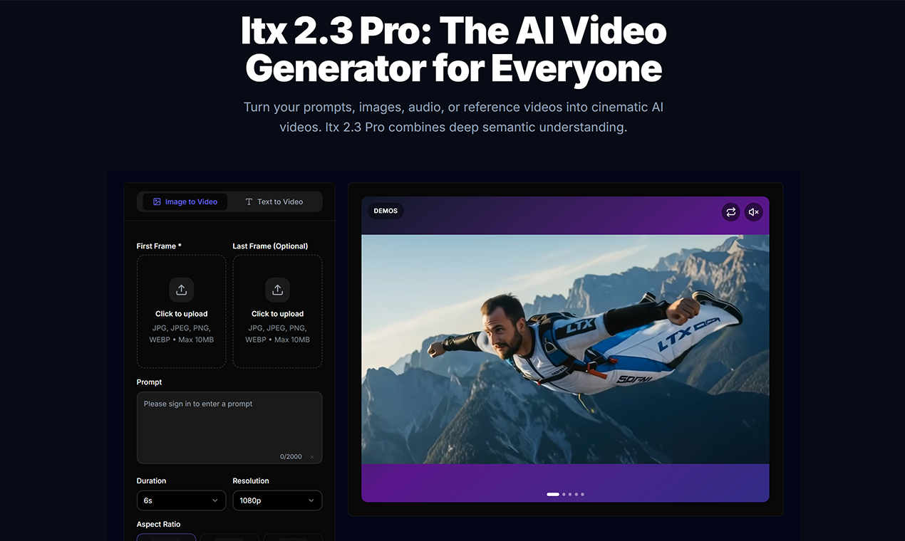 LTX 2.3 AI Video Generator
