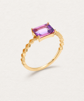 LUMERUNE Amethyst Rings