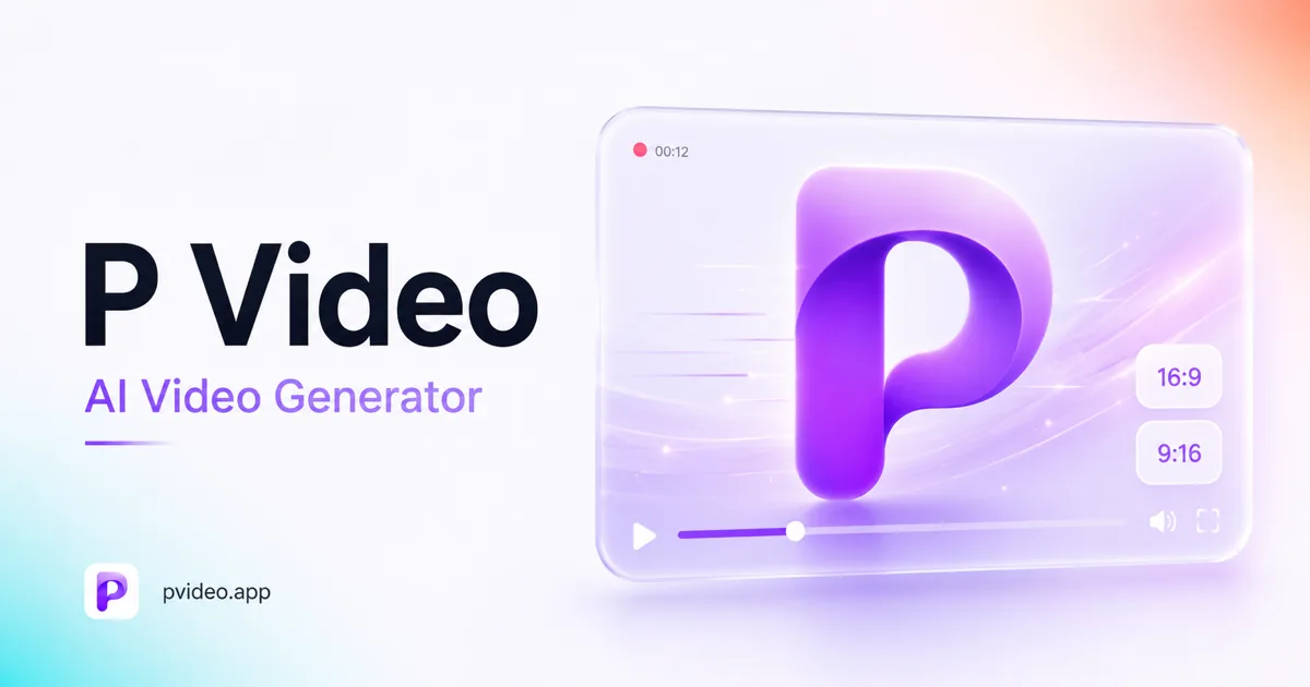 P Video AI Video Generator