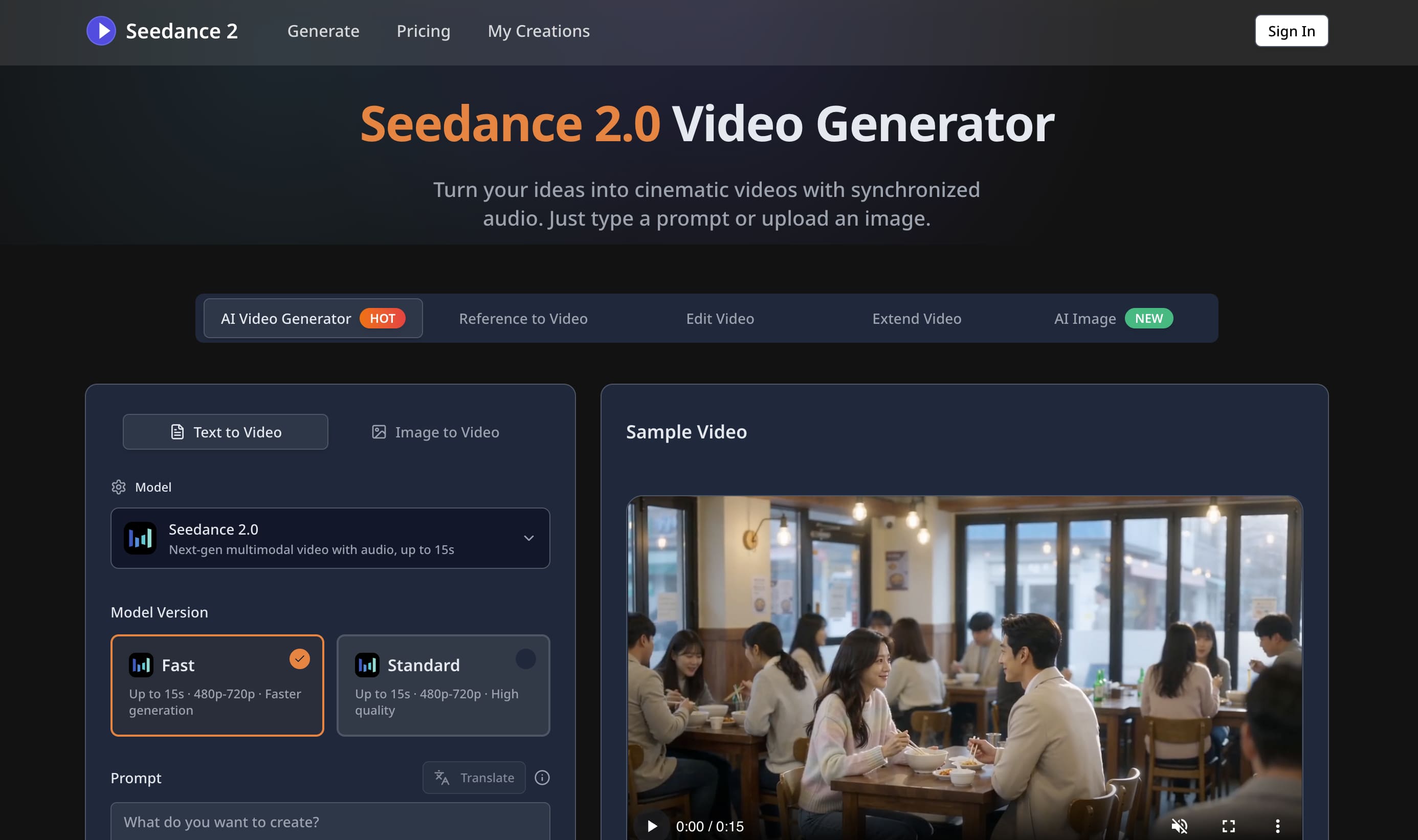 Seedance 2.0 – Simple AI Video Creation for Everyone