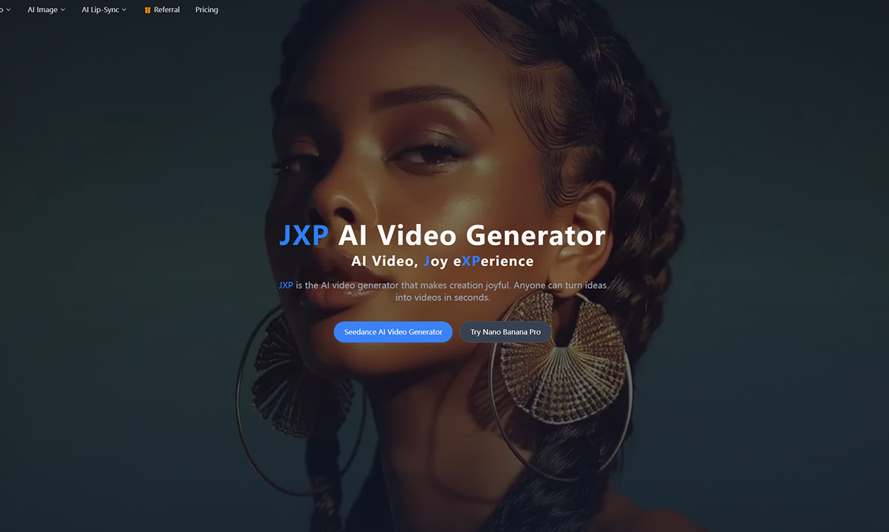 Seedance AI Video Generator for JXP